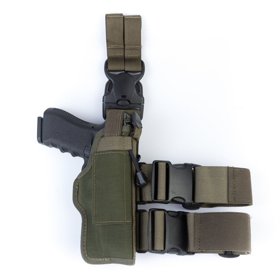 Samosvorné pistolové pouzdro - Stehenní