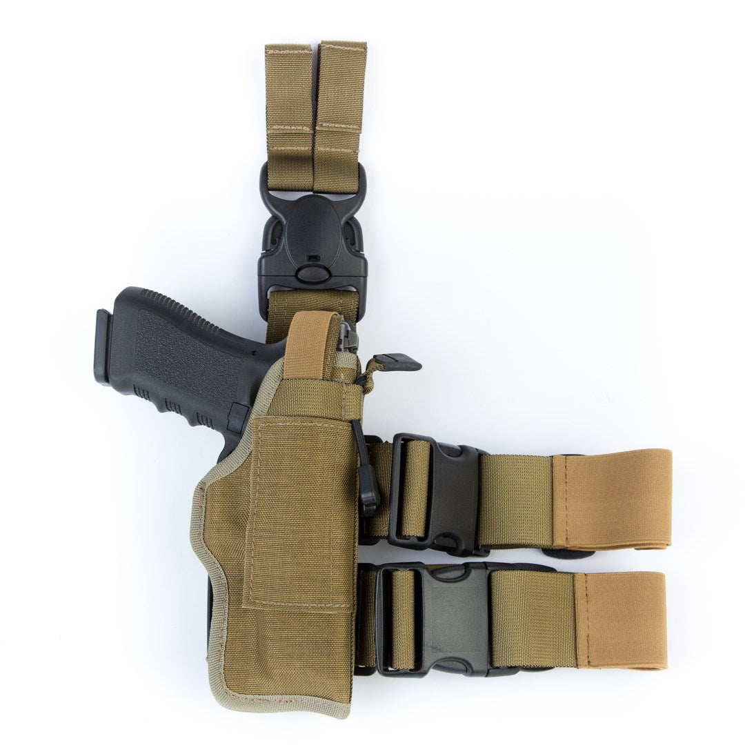 Samosvorné pistolové pouzdro - Stehenní